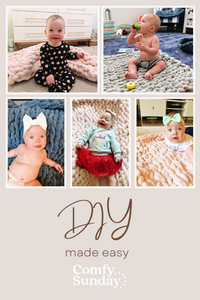 DIY Blanket In A Box Kit - Baby Blanket