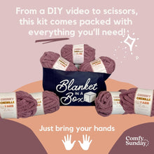 Load image into Gallery viewer, DIY Blanket In A Box Kit - Baby Blanket