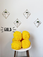 Load image into Gallery viewer, Chunky Knit Blanket in Gold